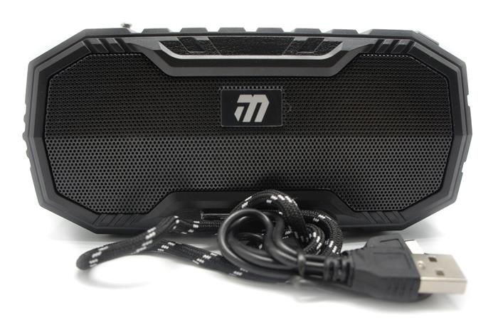 Колонка Bluetooth + Радио+Фонарик 5W 17*8*6см MU-U7L черная