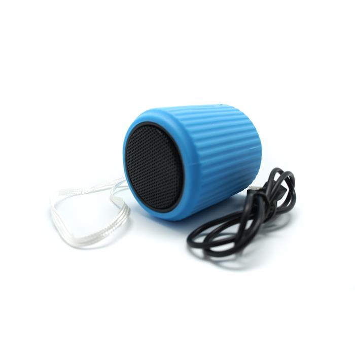 Колонка Bluetooth USB,5W 5*6см ZQSG201 голубая