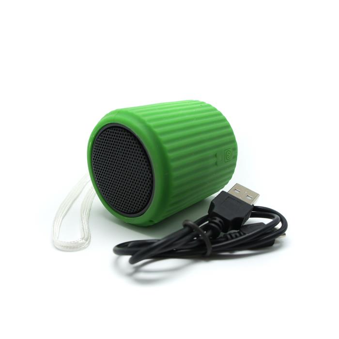 Колонка Bluetooth USB,5W 5*6см ZQSG201 зеленая