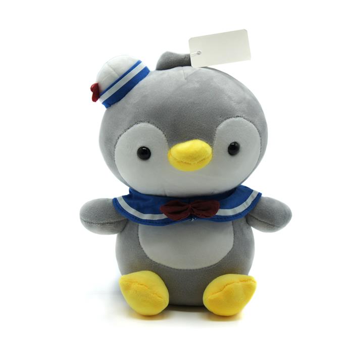 Пингвин матрос серый цвет 23см / XY-23